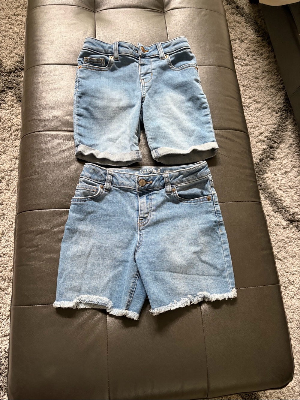 Cat & Jack 2 jeans shorts for girls size 8